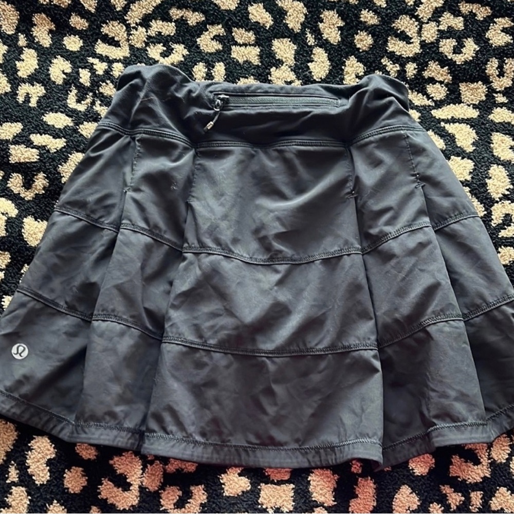 Lululemon pace rival skirt size 2 black